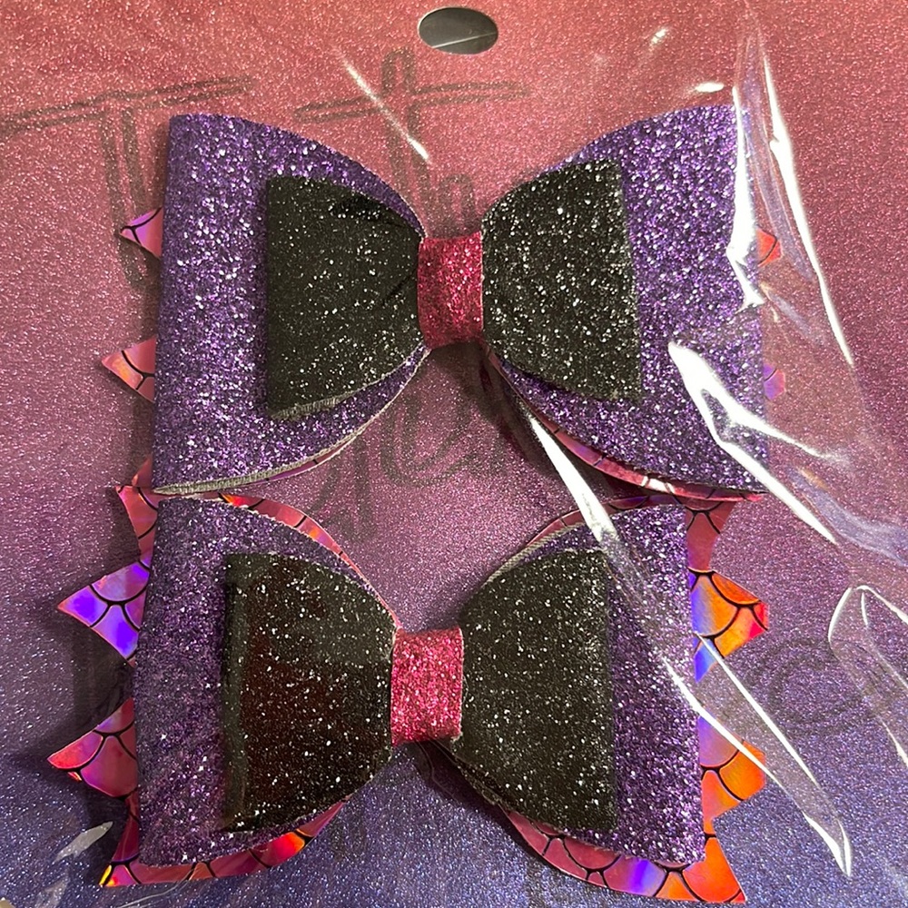 Tutu Girl Magic Hair-bow 2 pc